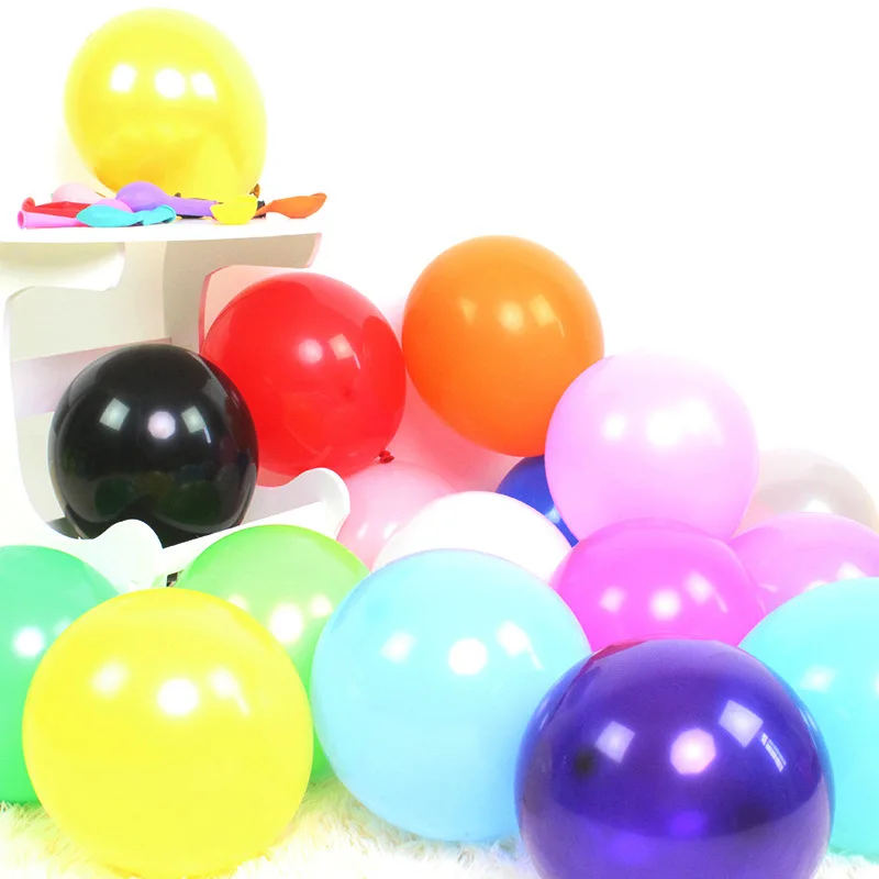 100 шт./упак. 10 ''воздушные шары темно зеленая красная латексных воздушных шаров