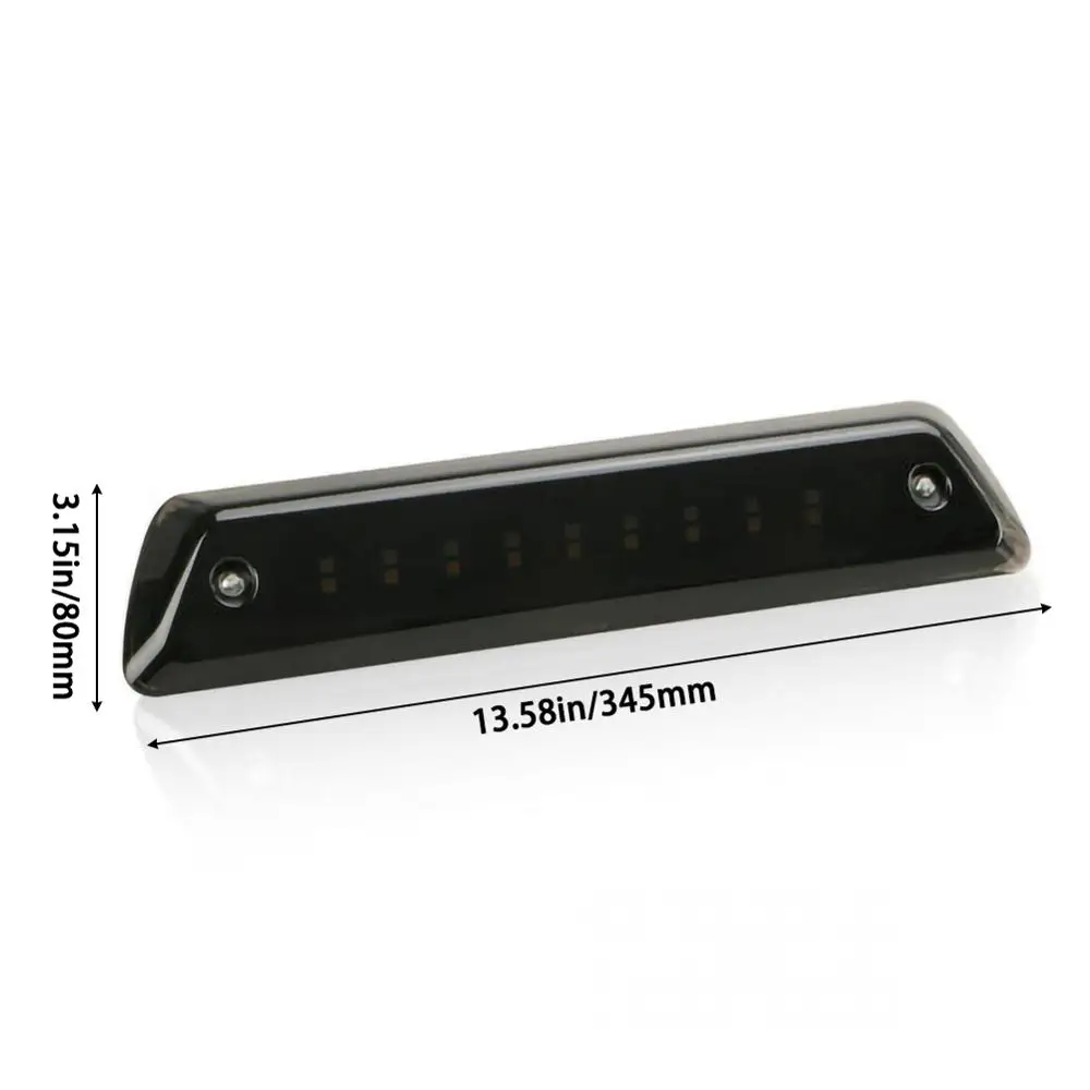 

2PCS Smoke Truck Trailer Rear Light High Third Brake Lights 3rd Stop Light for Ford F150 2009 2010 2011 2012 2013 2014 LED Light