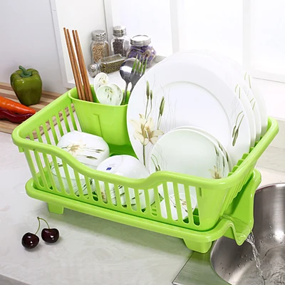 M8 аутентичная Толстая пластиковая кухонная тарелка посуда сливная корзина для