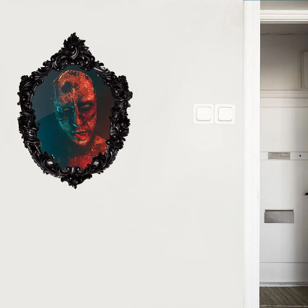 1 шт. наклейка на стену Хэллоуин ужас зомби креативная живопись для гостиной