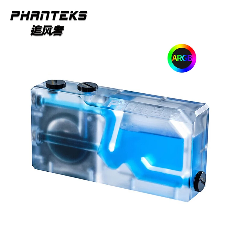 PHANTEKS R160C D(A) RGB 5 в 3 контактный резервуар для воды цилиндр жидкости прозрачный