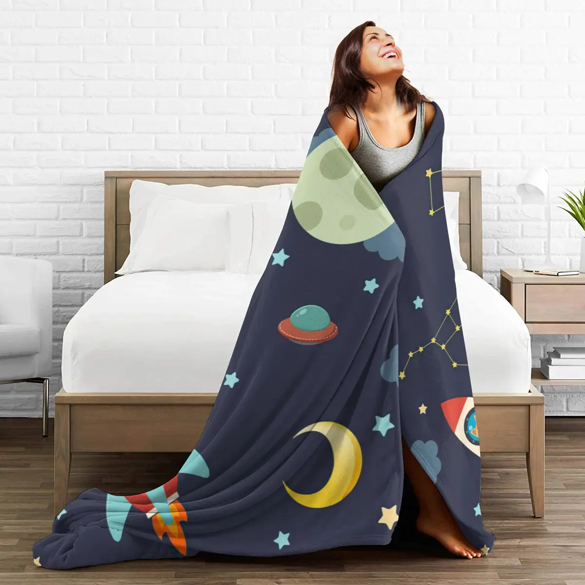 

Super Soft Sofa Blanket Sublimation Cartoon Cartoon Bedding Flannel Played Blanket Bedroom Decor for Children and Adults 13