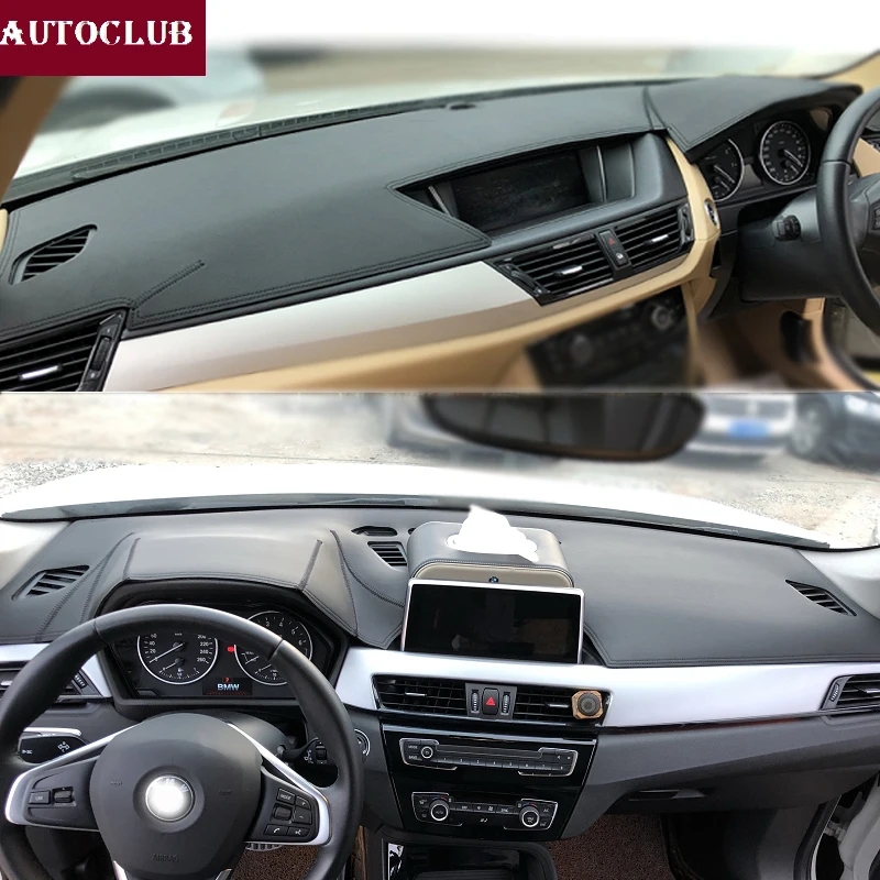 

Кожаный коврик для приборной панели, для BMW X1 X2 E84 F48 2009-2021