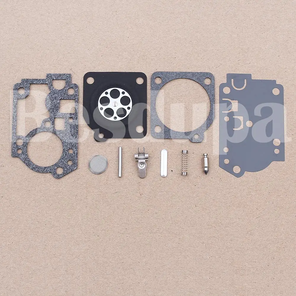 Комплект Для Ремонта Карбюратора Zama RB-156 C1U-W43 C1U-W45 C1U-W43A C1U-W43B Poulan BVM210VS SM210VS 10 шт./лот |