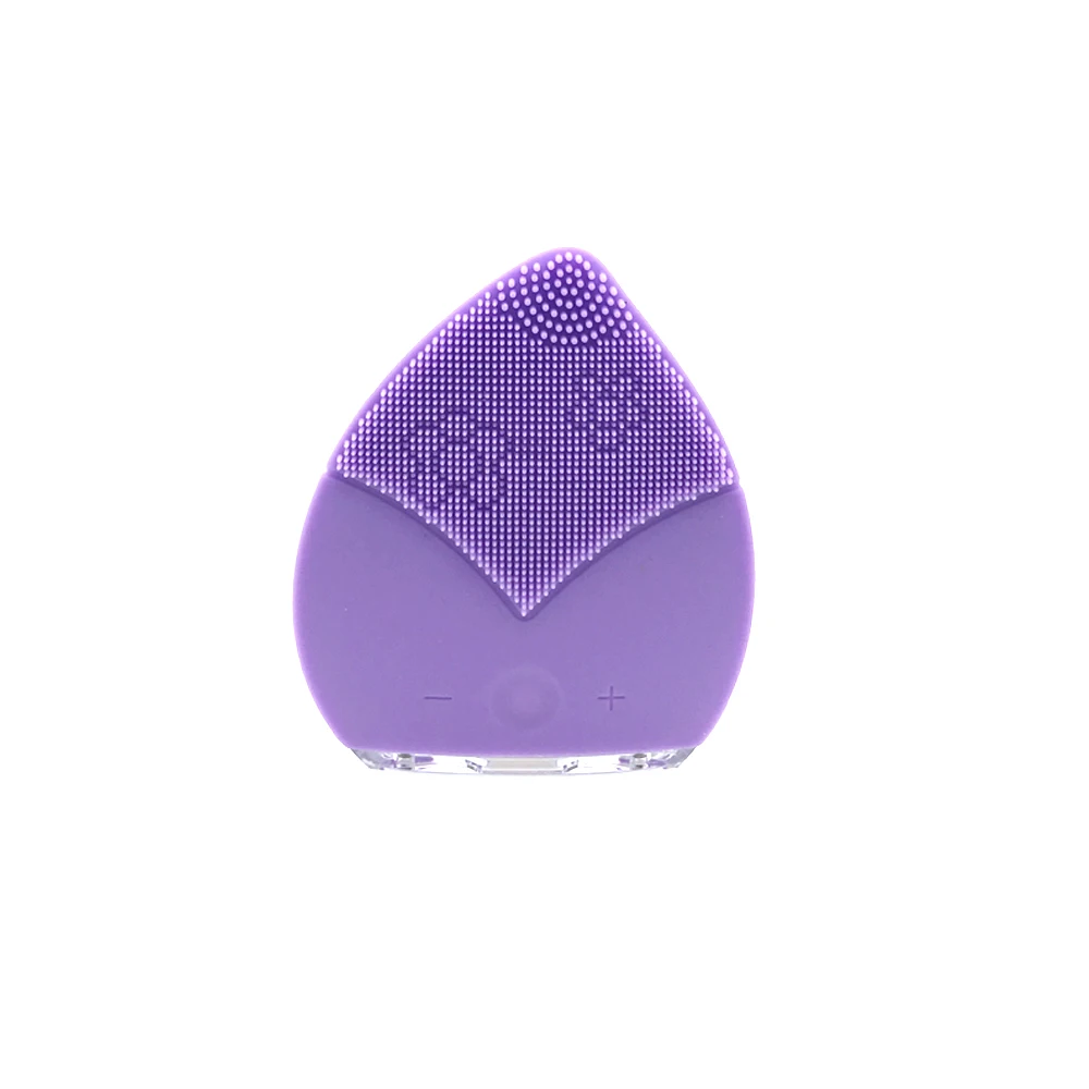 Силиконовая щетка для очищения лица ультразвуковой Вибрационный Электрический