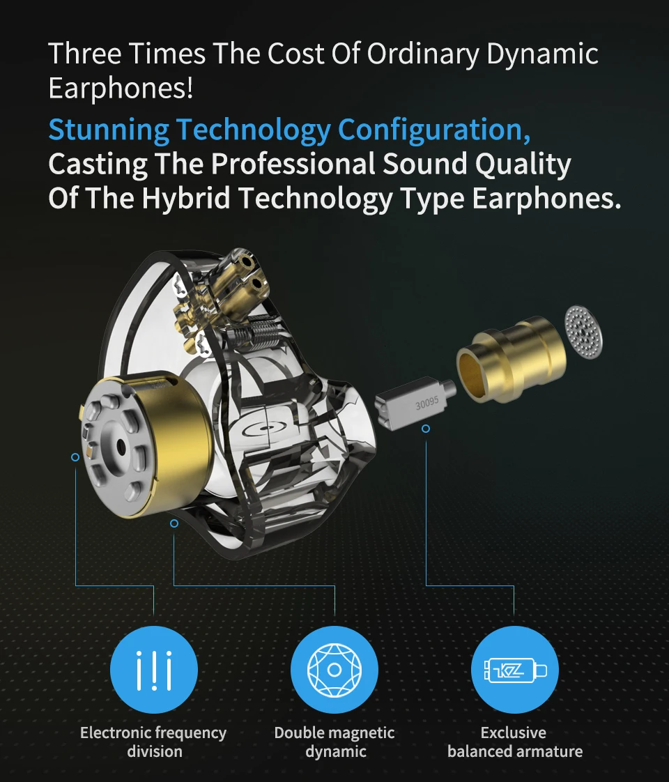 Новинка KZ ZSN PRO Наушники вкладыши 1BA+ DD гибридная гарнитура HIFI бас шумоподавление наушники для ZST ZS10 AS10 ZSN C10 C16 V80