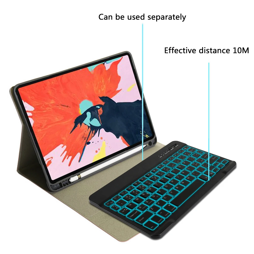 Чехол для iPad Pro 11 2020 с итальянской клавиатурой и держателем карандашей чехол