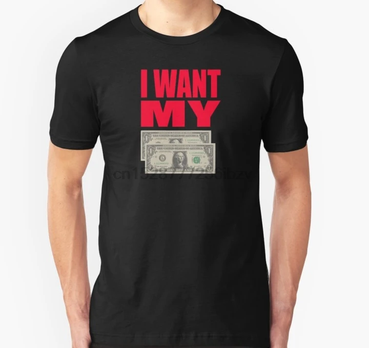 Мужская футболка с надписью Better Off Dead Quote I Want My Two dollar унисекс (1) принтом футболки