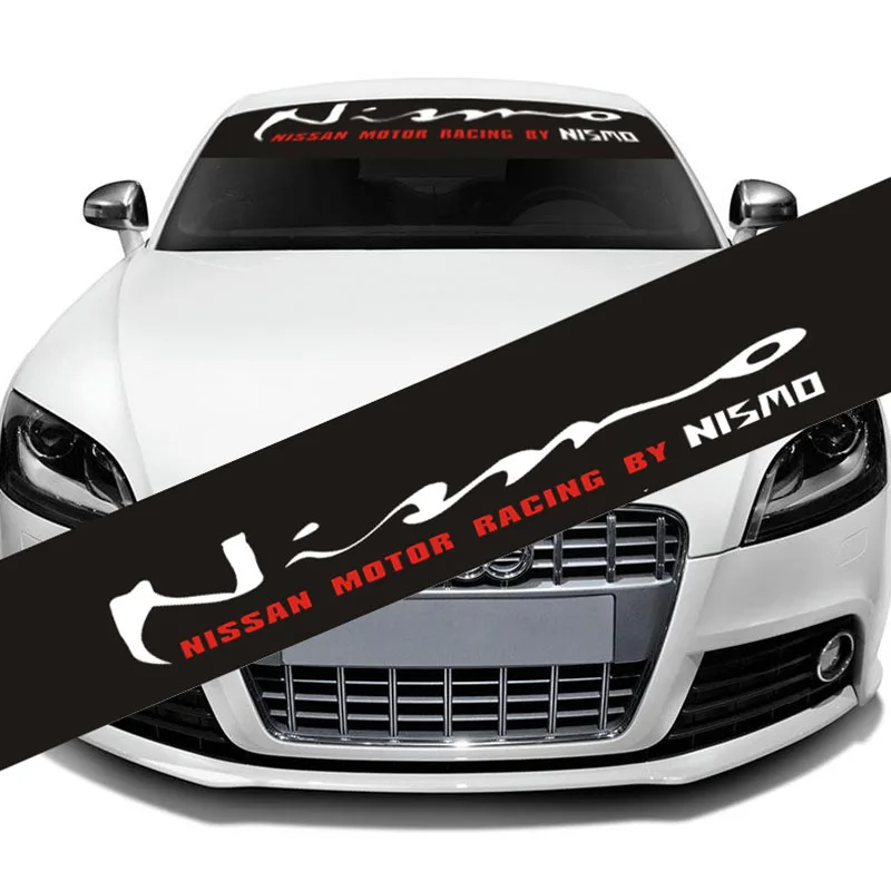 

Светоотражающая виниловая наклейка NISMO nismo наклейка на ветровое стекло для передней и задней панели автомобиля, эмблема для внешней отделки...