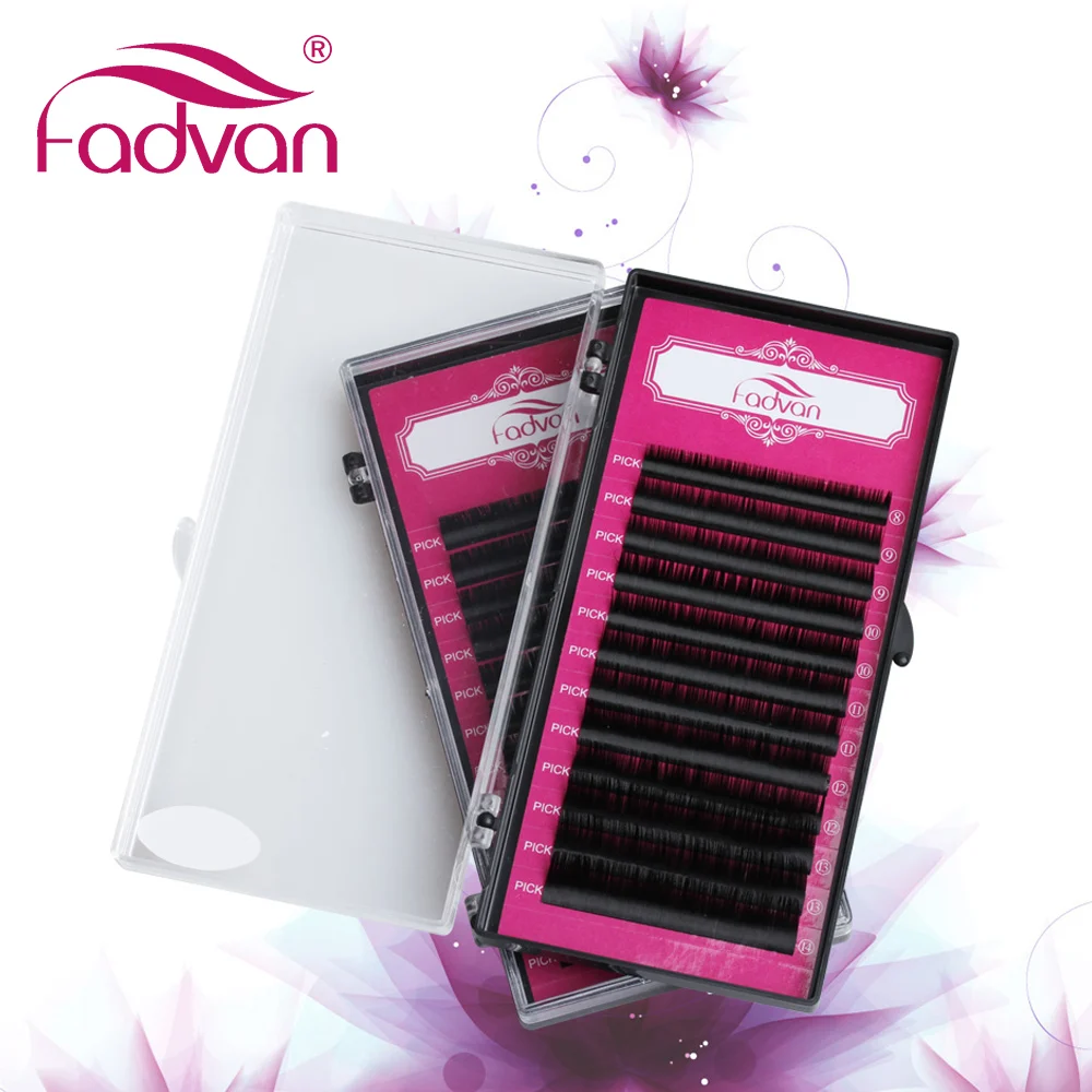 Натуральные классические Индивидуальные Накладные ресницы ручной работы из