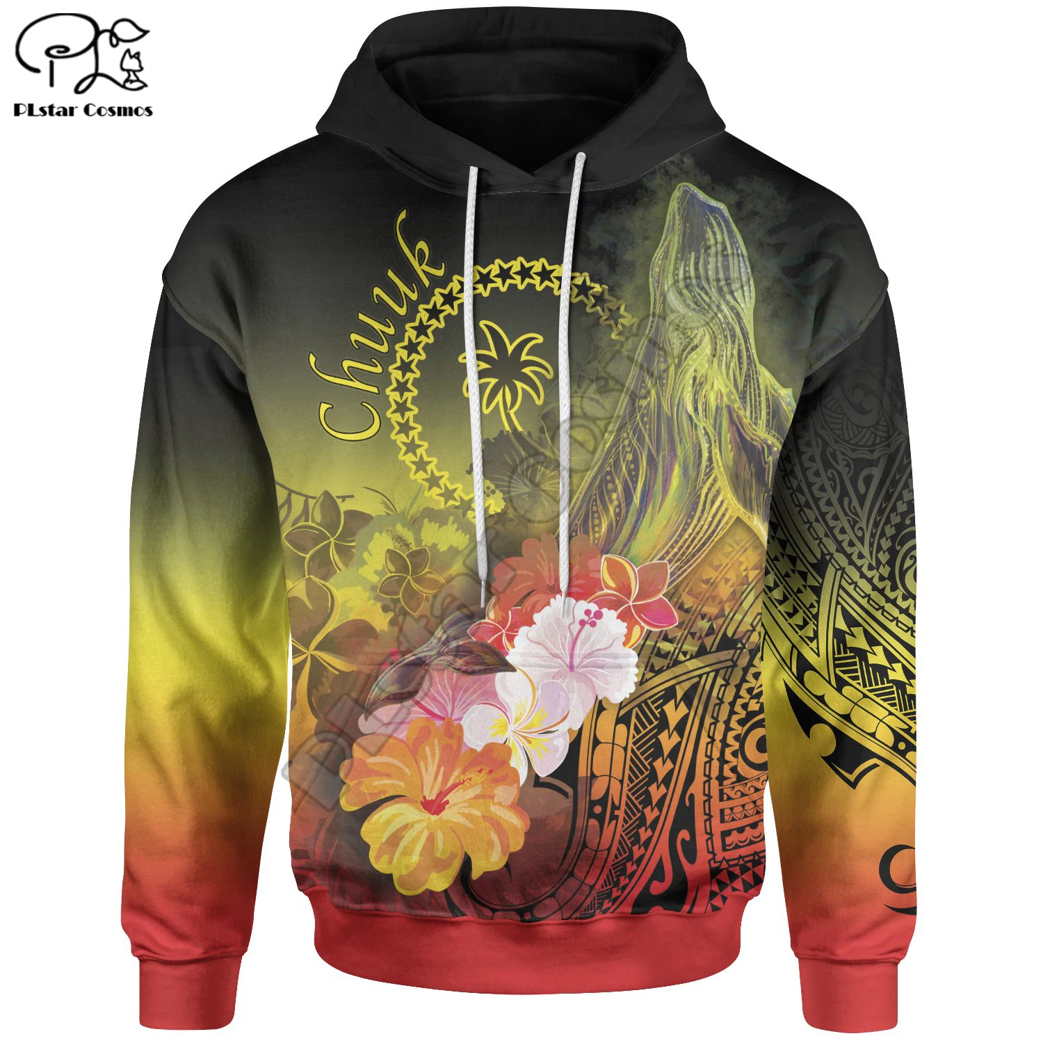 

Polynesian Island Chuuk Country Flag Tribal Culture Retro Streetwear Tracksuit Men/Women Pullover 3DPrint Jacket Zip Hoodies A-2