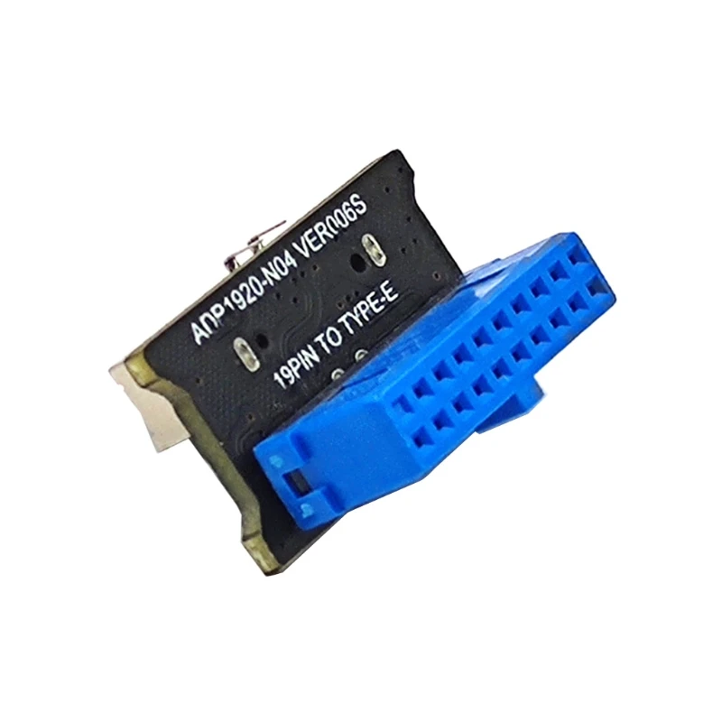 

85DD USB 3.1 Front Panel Adapter Type-E Expansion Card USB 3.1 5Gbps Type-E 20PIN Expansion Card for Desktop