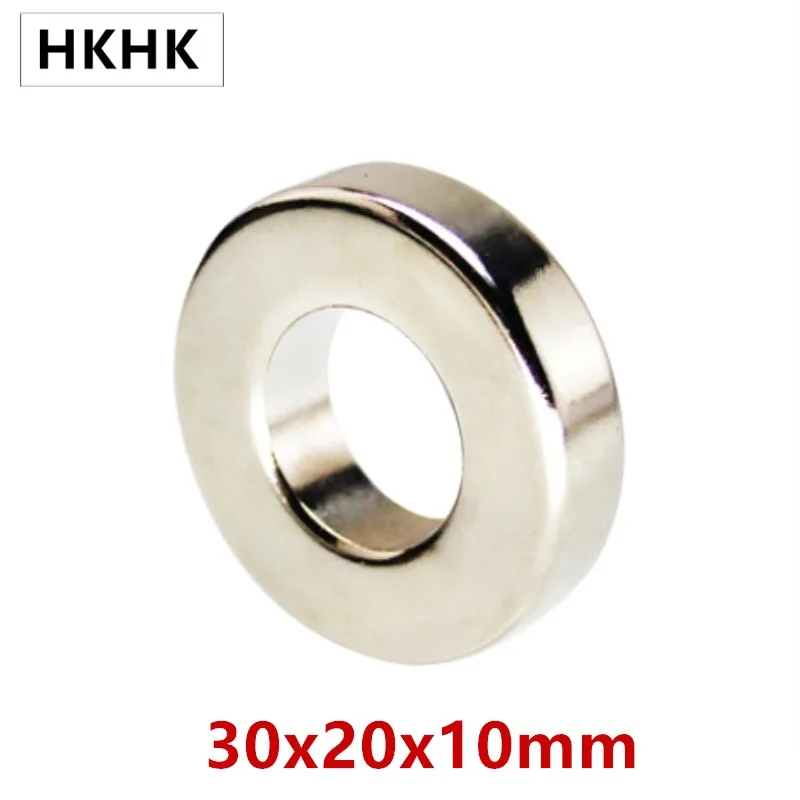 NdFeB магнитное кольцо OD 30x20x10 (+/ 0 1) мм толщиной сильные неодимовые постоянные