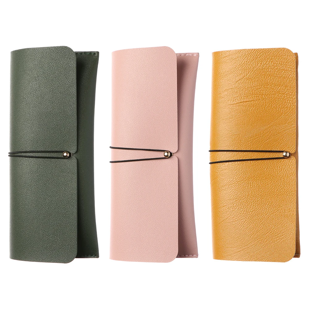 1 шт. 2020 Модные мужские и женские портативные очки чехол из искусственной кожи