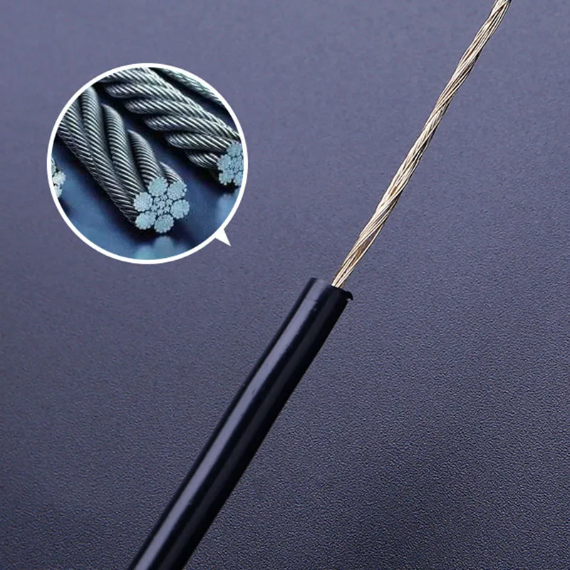 Сверхмощная Скакалка для фитнеса хоп пропуска утяжеленная веревка стальная