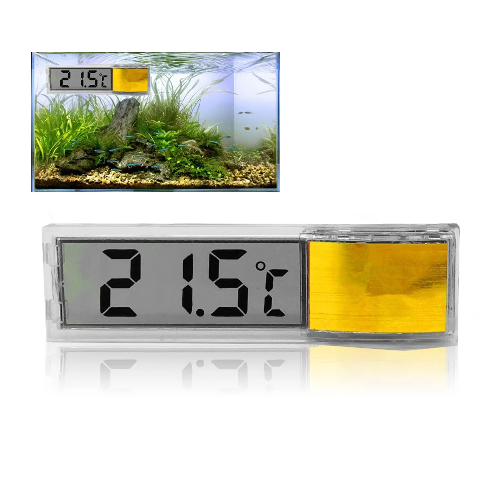Термометр для аквариума цифровой ЖК электронный аквариум Креветки Рыба черепаха