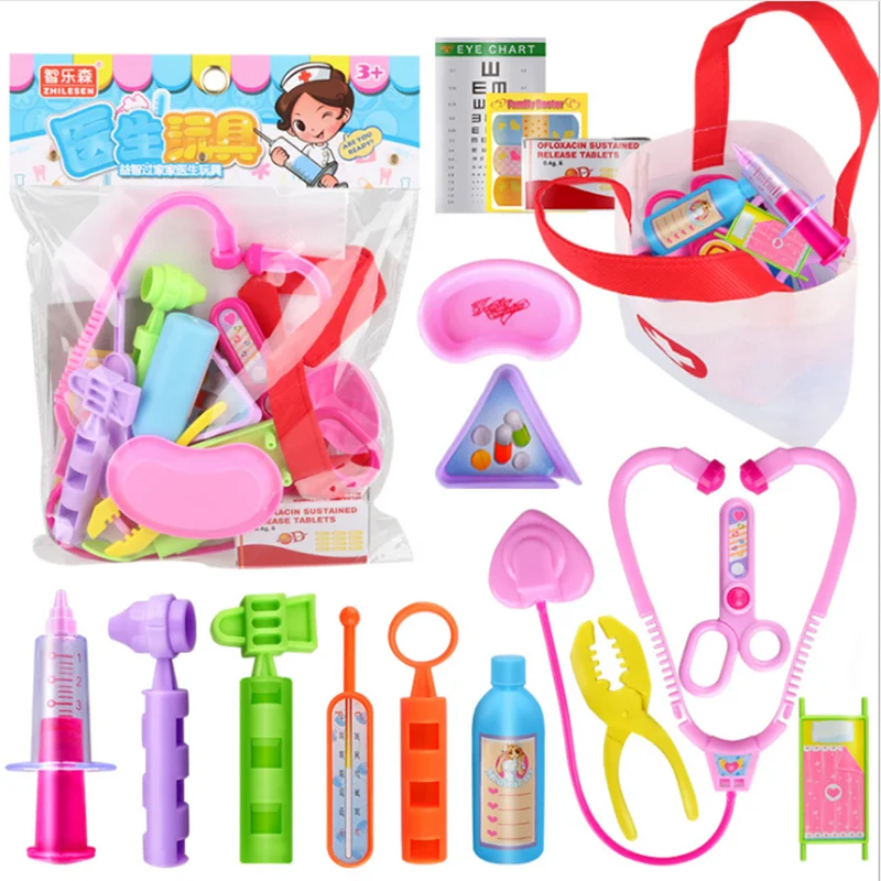 16 шт. детские игрушки ролевые игры набор для медсестры медицинский инъекций