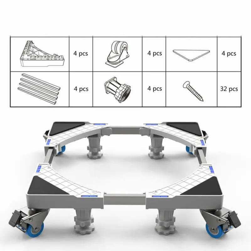 Роликовые колесики с регулируемым прибором колесами и основанием вращающиеся