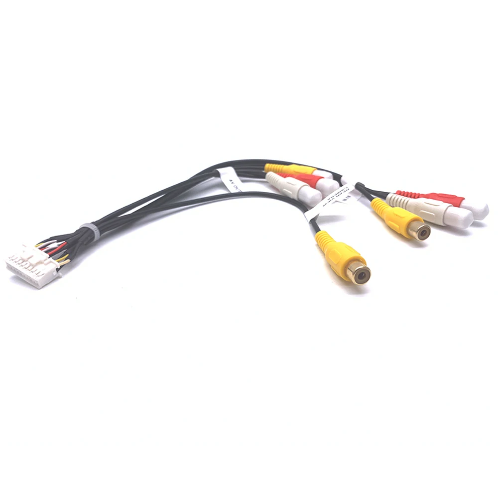 Universal 20 Pin Car Android DVD CD Navigation Radio 7 RCA Audio Out Video CCD In Wiring Harness Connector Adapter Cable | Автомобили и