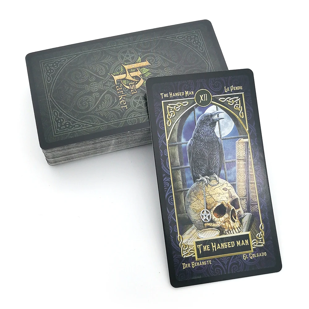 

Spanish Tarot. French Tarot. German Tarot. English Tarot. Tarot Deck 78 Cards Affectional Divination Fate Game .Language Tarot