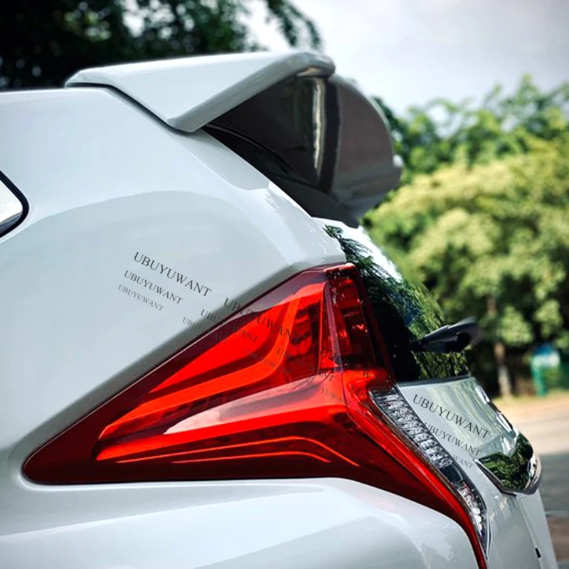 

For mitsubishi pajero sport 2016 2017 2018 ABS Plastic Unpaint Exterior Rear Spoiler Tail Trunk Boot Wing Decoration Car Styling
