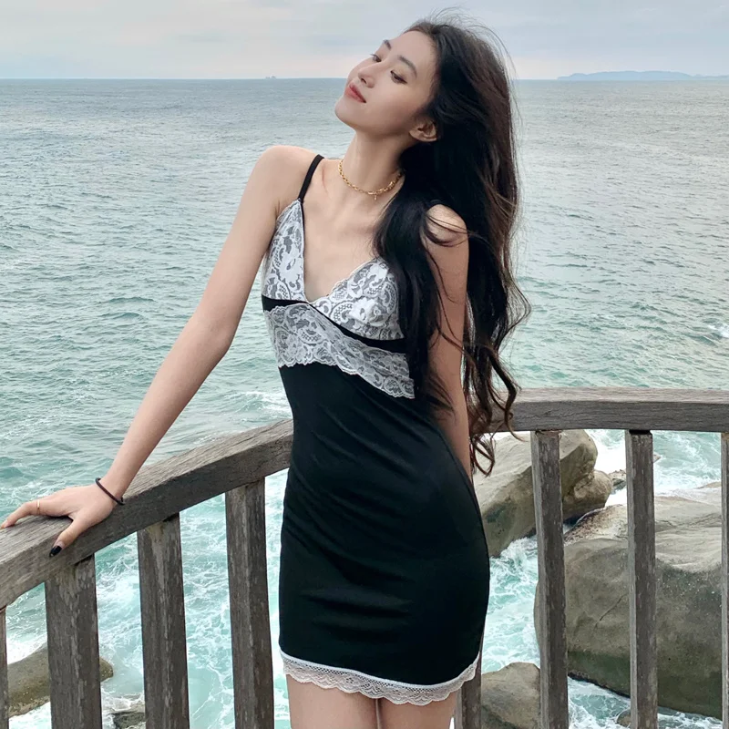 

Real Shot Korean Pure Desire Cool Sweet Girls' Retro Hot Girl