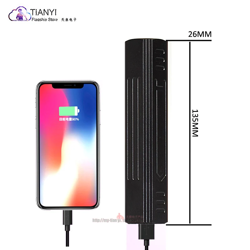 Многофункциональная УФ-лампа с USB-зарядкой для обнаружения монет | Лампы и