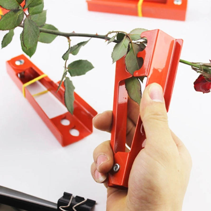 

Q9QF Rose Thorn Remover Flower Burrs Removing Plier Thorn Leaf Stripper Flower Plant Stem/Leaves/Thorn Stripping Tool