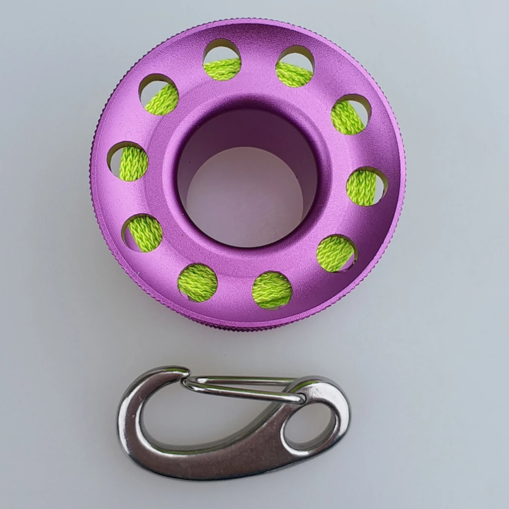 Катушка для подводного плавания из сплава 10 м катушка с защелкой болта и