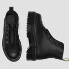 Martens Size34-41 не сужающийся книзу массивный мотоботы стиле из натуральной кожи для женщин; Сезон 2019 модный круглый носок, на шнуровке, сапоги в стиле милитари; Женская обувь