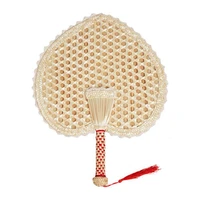 hand woven woven straw hand fan old natural environmentally friendly summer cooling mosquito repellent hand fans