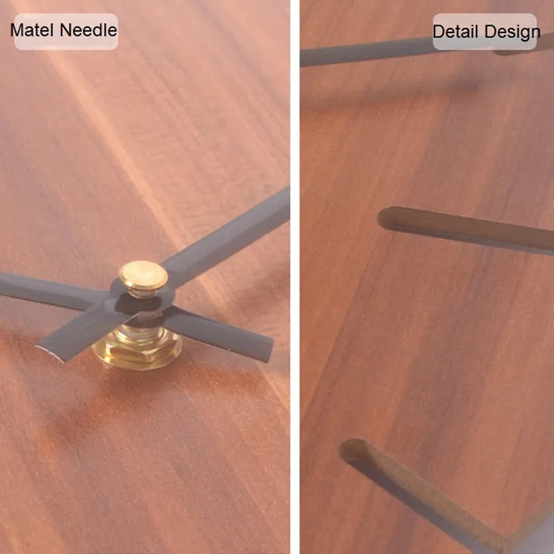 Скандинавские деревянные настенные часы в стиле ретро украшение для коридора