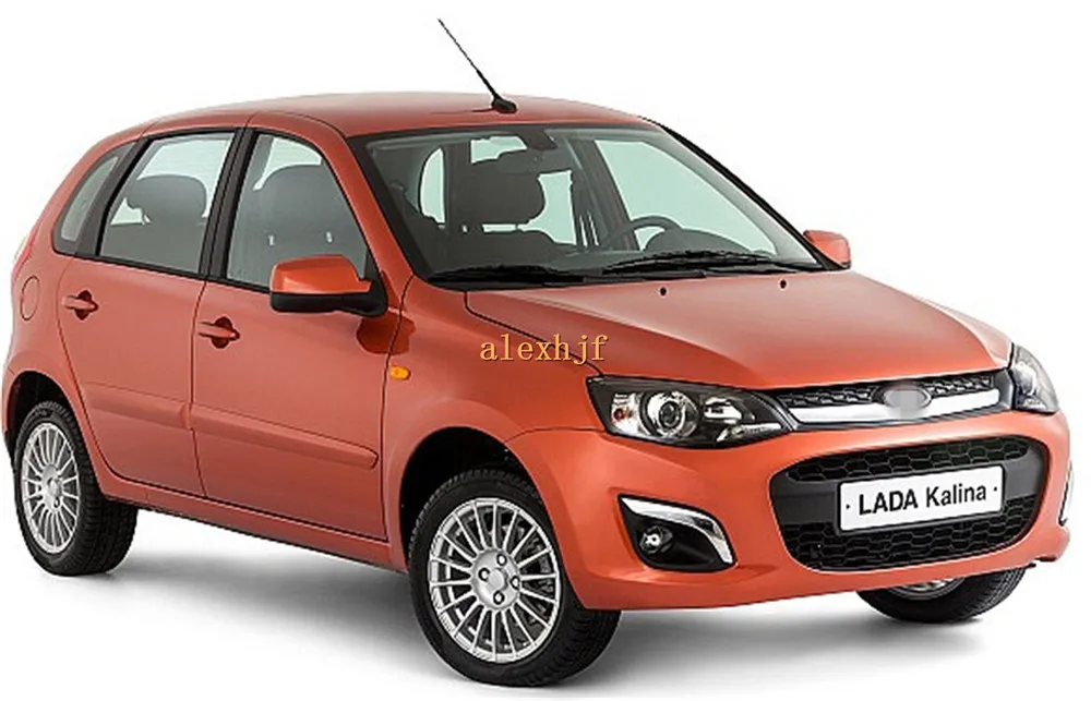 Июля King светодиодный Габаритные огни чехол для LADA kalina 2014 2015 передний бампер DRL с