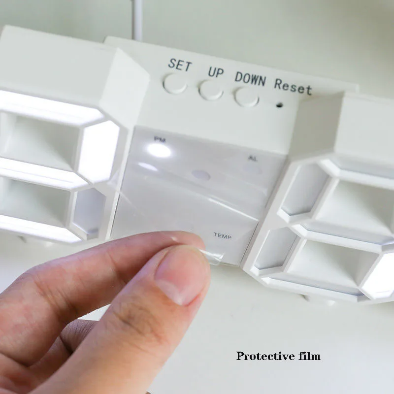 Настенный будильник цифровые часы электронные функциональные настольные