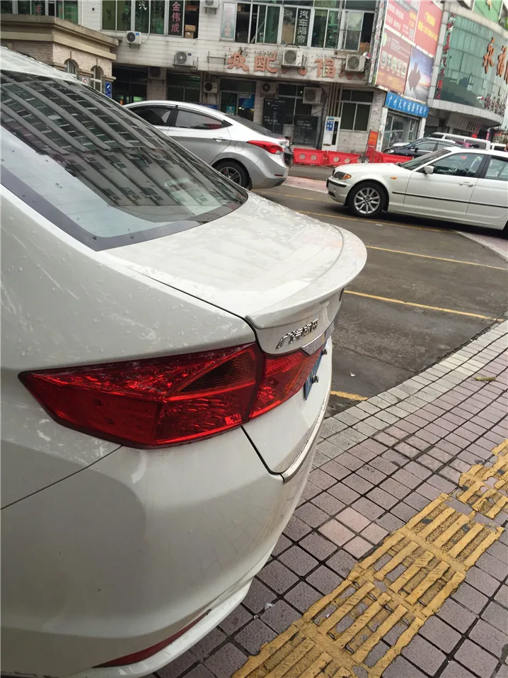 Спойлер для Honda City спойлер высокого качества из АБС-пластика заднего крыла