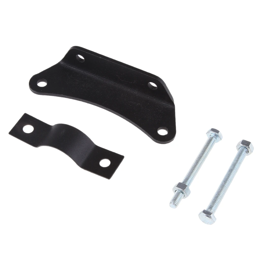 

Black Oil Cooler Relocation Mounting Bracket Stand Cooling Radiator Holder for Honda