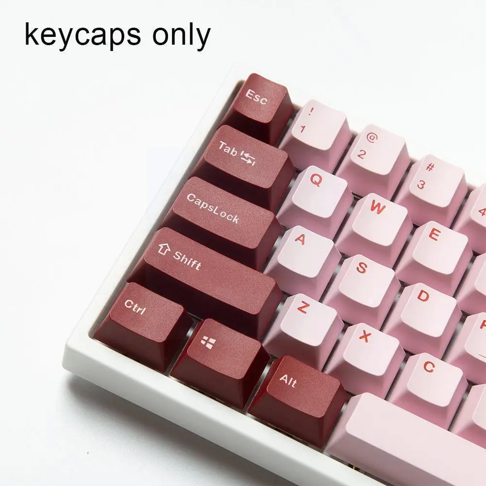 

PBT Keycaps 127 Key OEM Profile DOUBLE SHOT Personalized Darling Keycap For MX Switch Mechanical Keyboards 61/68/87/104 F2Y0