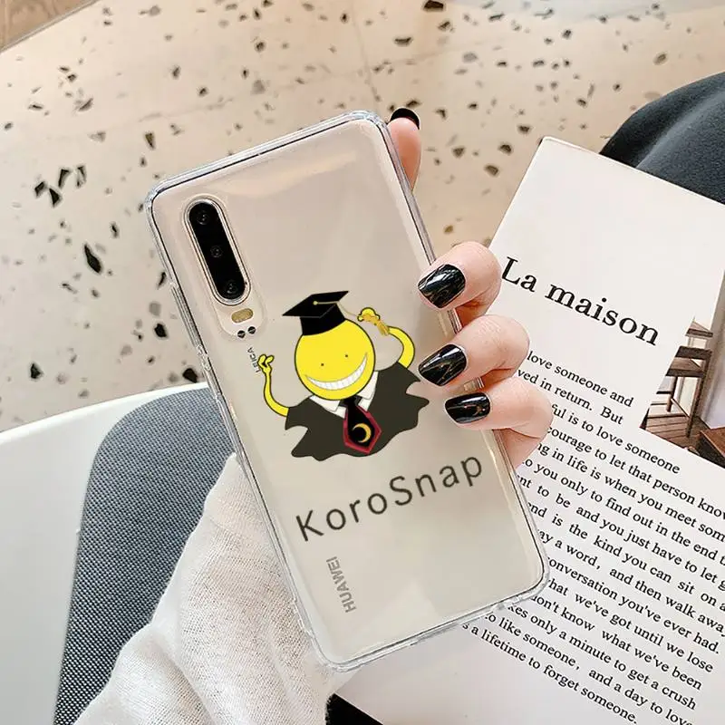 

Assassination Classroom Anime Phone Case Transparent Samsung A71 S9 10 20 HUAWEI p30 40 honor 10i 8x xiaomi note 8 Pro 10t 11