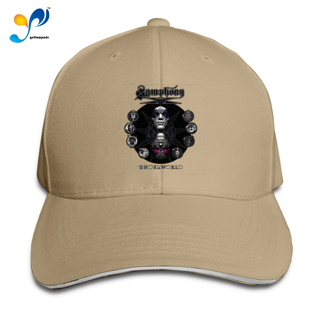 

Baseball Caps Symphony X men Breathable Mesh Snapback caps Unisex sun hat for women Hip Hop cap