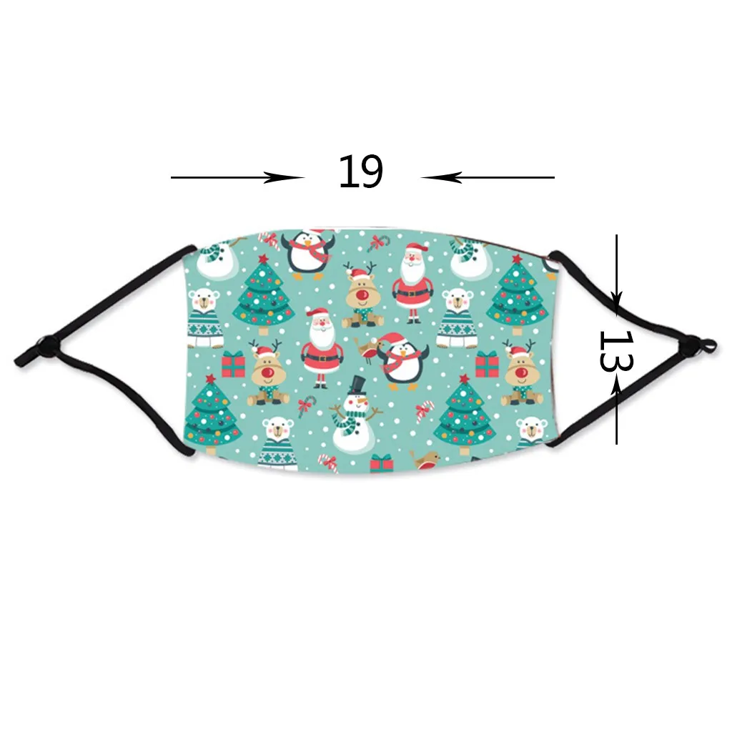 

2pc Protective Reusable Face Mask Washable Comfortable Outdoor Adult Mask mascarilla mascarillas Christmas gift Dropshipping
