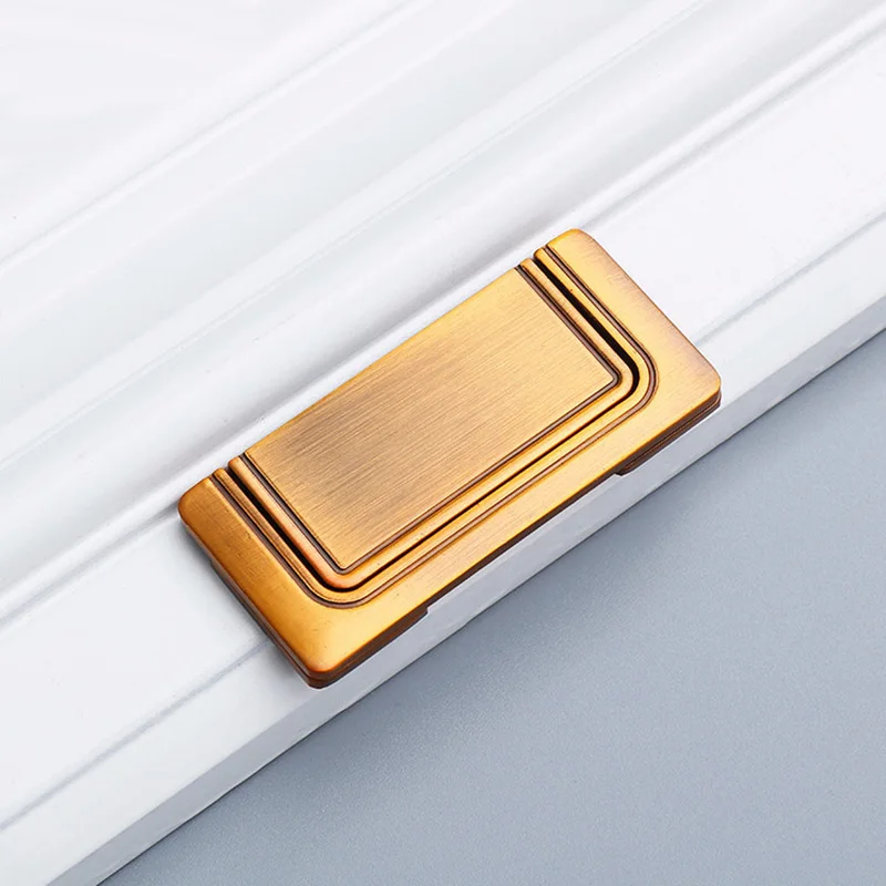 Невидимая ручка для шкафа с поверхностным креплением в европейском стиле