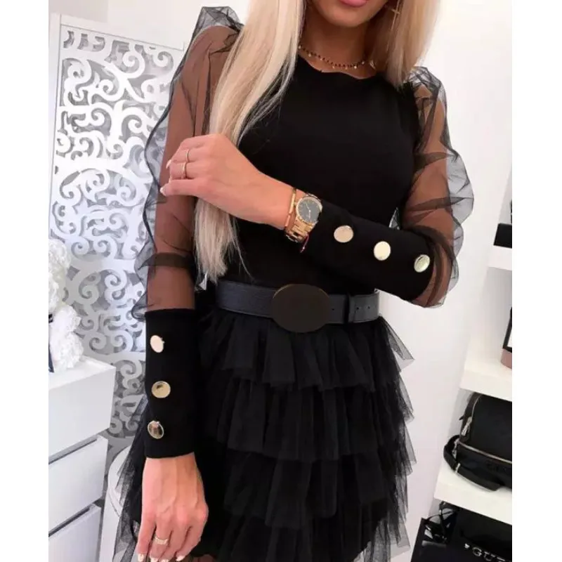 

Hirigin, женская рубашка с длинным рукавом и пуговицами сзади