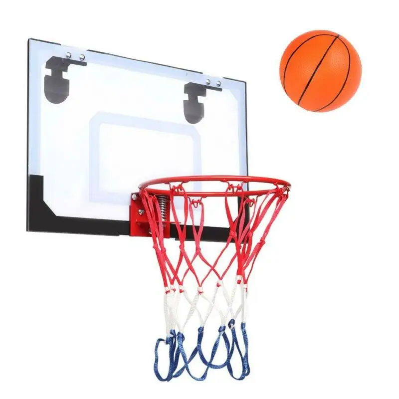 

Mini Pro Basketball Indoor Hoop Door Kids Mount Sports With Ball Free Gift