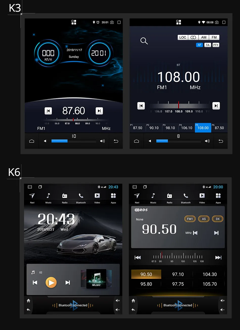 Ownice 8 ядерный PX6 Android 9,0 4G LTE K3 K6 автомобильный DVD для hyundai IX25- 64G rom gps Радио Навигация DSP CarPlay