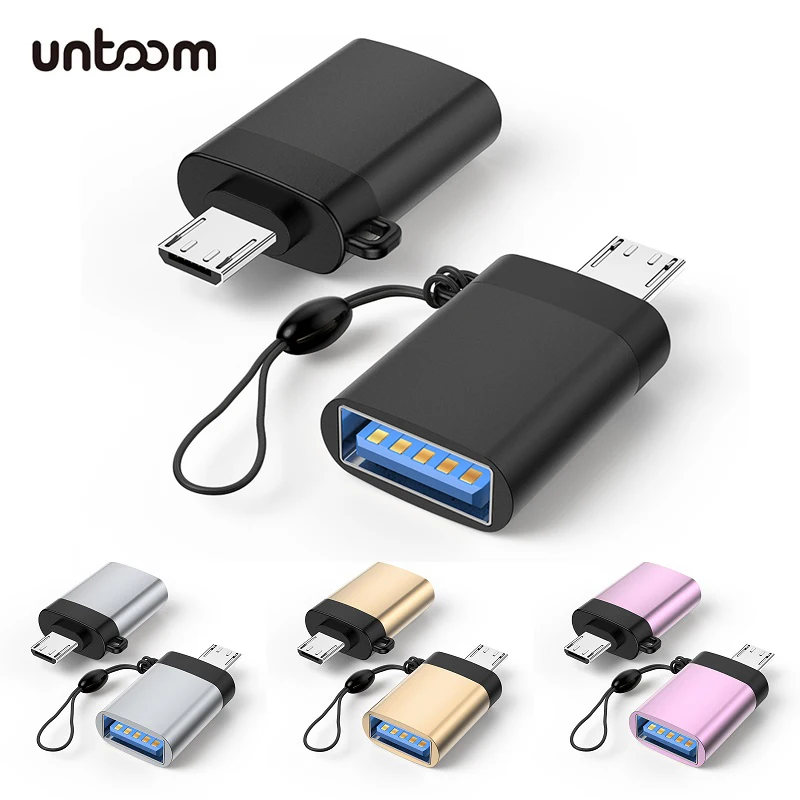 Переходник Micro USB (штекер)/USB 3 0 (гнездо) для Xiaomi Samsung Android планшетов смартфонов