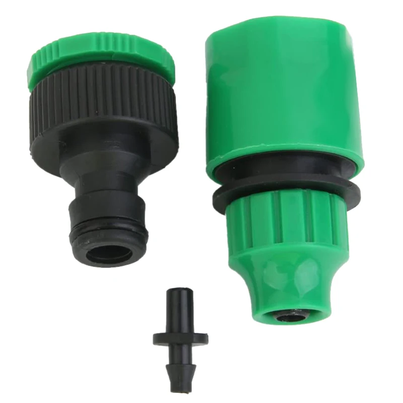 

10Pcs 4/7mm 8/11mm Hose Barbed Hose Quick Connectors Garden Wate Irrigation Drip Irrigation Coupling Connecting Tool