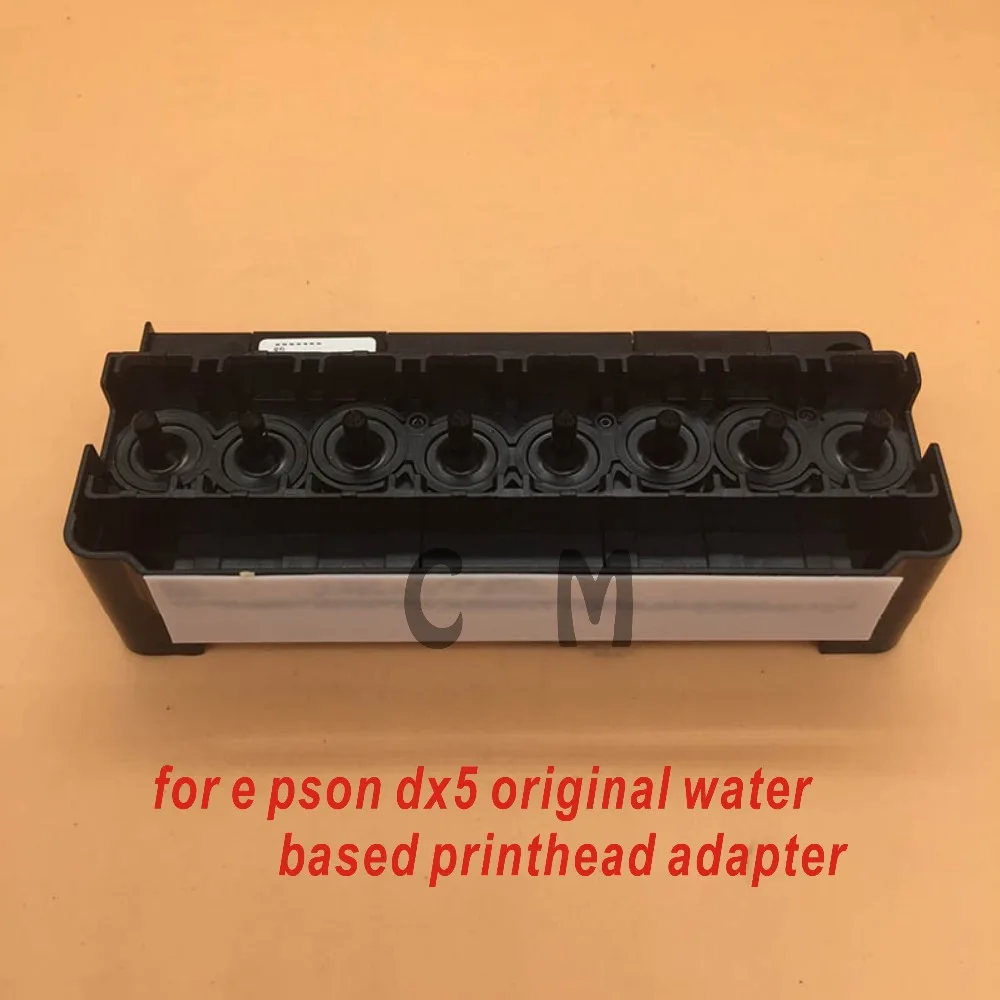 Для оригинальной Epson F158000 F160010 DX5 печатающая головка mainfold адаптер для Mimaki JV33 JV5 Mutoh RJ900C крышка печатающей головки на водной основе