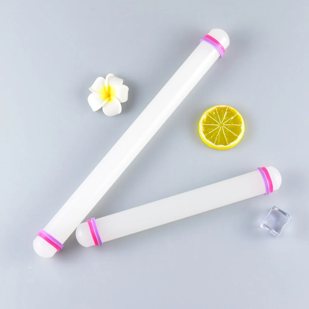 

Non-Stick Rolling Pin Professional Fondant Baking Dough Decorating Plastic