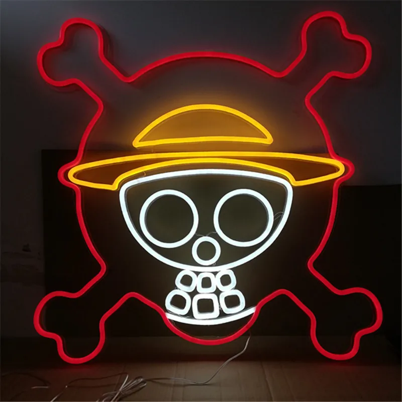 Индивидуальные Фламинго Одна деталь Гибкая неоновая трубка Красочные Полный лит