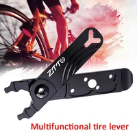 ztto cnc 4 in 1 bicycle tyre tire lever mtb bike multifunctional repair tool bicycle accessories cycling master link chain plier